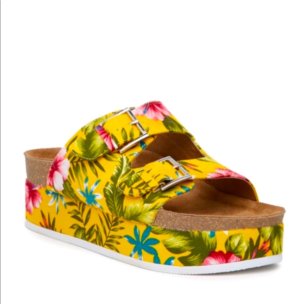 Abound Lakota Buckled Platform Slide sandal
